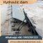 Large scale hydraulic steel dam, hydraulic engineering hydraulic steel dam, landscape hydraulic dam