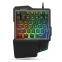 Wholesale 35 Keys Pocket Mini Keyboard One-Handed Ergonomic Keyboard Portable Gaming Keyboard