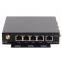 Dual sim 4 LAN 1 WAN 5g router industrial with watchdog