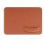 Multi-Functional 15W Wireless Charger Mouse Pad with Wrist Rest Square PU Leather Fast Mouse Pad for Samsung Smartphones