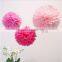 Tissue Paper Pom Poms Wedding Party Decoration, Craft Paper Flower Ball Home Decoration                        
                                                Quality Choice