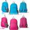 (160405) Fashion custom foldable backpack hiking bag travelling bag