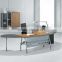 Luxury wooden office executive desk legs metal (SZ-ODB315)