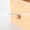 Custom Printed Pine Wood Beer Bottle Carrier Wooden Crates