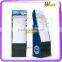 Supermarket Promotion Cardboard Floor Hook Display Stand