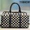 hot sale fahion different colors grid handbags 2015
