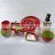 colorful design ceramic dinner set tableware
