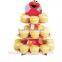 Christmas style cardboard cupcake display stand