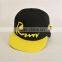 BSH012E Black embroidered sport hat fashion baseball cap snapback cap
