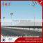 Solar steel road lamp pole