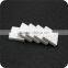 high heat resistance ceramic plate square alumina ceramic dimple tiles for conveyor system