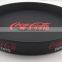 customized printing anti-slip beverage beer serving tray round shape