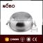 multifunctional stainless steel pot with steamer for housewife