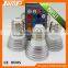 [2015] 16 colors IR remote control 3W E27 RGB LED spotlight