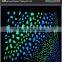glow in the dark aggregate, glow aggregate in the dark, sky-blue gravel