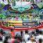 Amusement park ride crazy Tagada with 40 seats