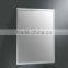 Custom stainless steel bathroom mirror frame