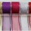 wholesale Christmas ribbon with star metallic foil ribbon