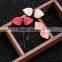 Chiffon Bow Ribon Lapel Pin Brooch For Men Suit Decoration