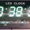 Aled digital clock with Acrylic screen