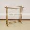 QD-F162 luxury Gold metal display rack for hanging