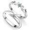 Engagement Ring With Crystal Lesbian Rings