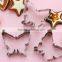 2015 Popular DIY Creative Design Animal Shaped Stainless Steel Cookie Cutters for Cakes and Bisciuts