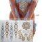 fashion flower temporary henna gold and silver tattoos metallic bracelet stickers Flash tattoo body art