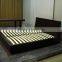 Bed set modern design oak furniture
