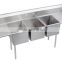 Commercial Compartment Sink with Compartments