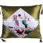 Custom Sublimation Printed Pillow Case in Green Color