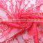Fancy floral nylon 2016 lace fabric 3d flower lace fabric korea