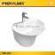 Promotional style bathroom ceramic wall hung basin