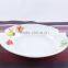 Ceramic bulk bone china soup plate, porcelain plain plate wholesale