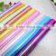 decoration flower wedding and party supply coloured gift paper wrap