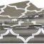 Queen Printed Duvet-Cover-Set Grey - Brushed Velvety Microfiber - Luxurious, Comfortable, grey