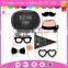 Chic Happy Birthday - Pink, Black and Gold - Birthday Photo Booth Props Kit - 20 Count