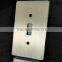 Decorative Metal Wall Plates Electrical Switch Socket