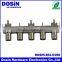 nice quality straight five female bnc connectors in one row