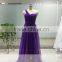 ASAM-17 Hot Sale Floor Length Tulle Pleats Purple Bridesmaid Dress Seetheart Convertible Bridesmaid Dresses                        
                                                Quality Choice