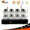 Onvif 1.0 High Quality 960P Wifi Network Recorder 4CH Wifi NVR Kits CCTV