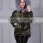 Italy Design Fox Fur Collar Coat And Faux Fur Lining Parka Woman & Man