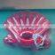 wholesale 180cm PVC giant pink inflatable seashell pool float