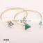 New fashion geometry triangle Turquoise Bangles