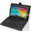 for 7" Inch A33 Android 4.4 USB Keyboard Case WIFI Tablet PC