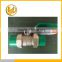 middle-weight full flow double PPR connection flat lever ball valve, brass plating
