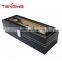 watch box leather, black watch box