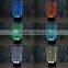 3D Optical Night Light Sponge Baby 7 RGB Light Colors 10 LEDs AA Battery or DC 5V Mixed Lot