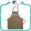 Wellpromotion cotton cheap BBQ cooking new model apron