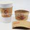 Printing paper sleeve for hot/cold drink cup